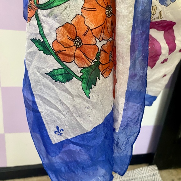 *3 for $12* Hand Painted Silk Scarf - Picture 3 of 11